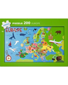 Pussel Europa 200bitar