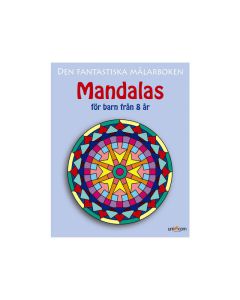 Målarbok Mandalas 8år