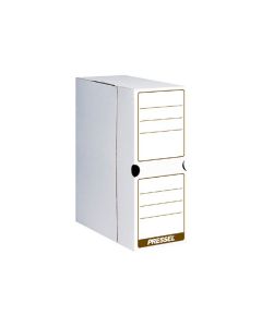 Arkivbox A4 topp öppning 100mm vit 20/FP
