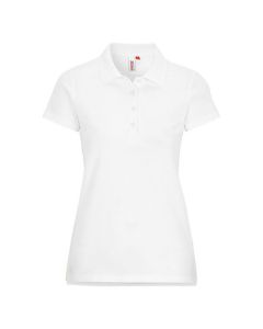 Paula Fit Polo WHITE L