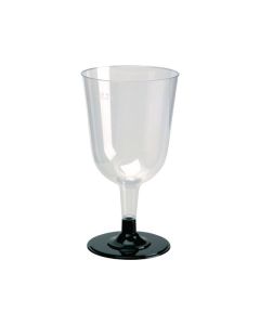 Plastglas vin lös fot 24cl 12/FP
