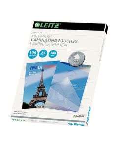 Laminat LEITZ UDT A4 100mic klar 100/fp