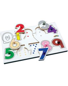 Knoppussel siffror 41x30cm