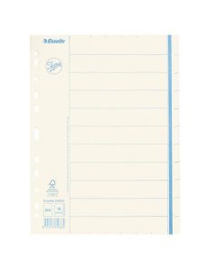 Pappregister JOPA A4 10 flik otryckt