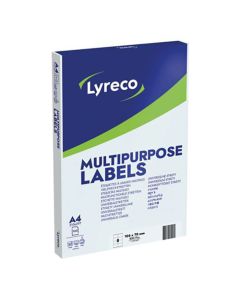 Etikett LYRECO 105x70mm 800/FP