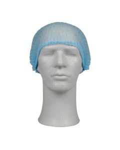 Hårnät nonwoven blå 200/FP