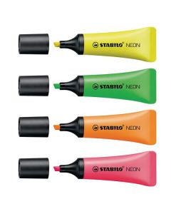 Överstrykningspenna STABILO NEON  4/FP