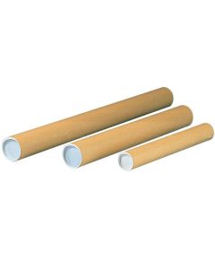 Papptub PRESSEL 80x635mm brun 20/FP