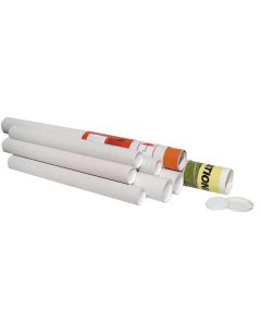 Papptub 50x310mm vit 20/fp