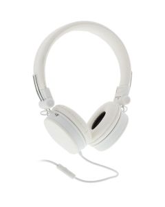 Hörlur+Mic STREETZ HL-227 On-Ear Vit