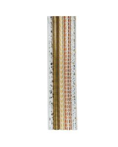 Presentpapper 70cm x 1,5m Metallic Mix