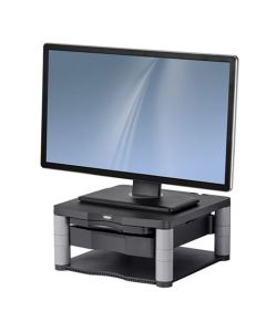 Bildskärmsställ FELLOWES Plus grafit/svart
