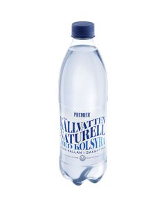Vatten PREMIER Naturell med kolsyra 50cl