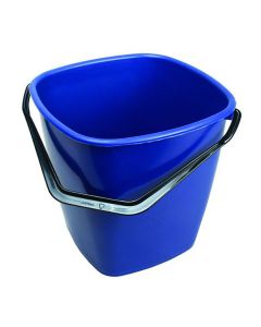 Hink fyrkantig blå 9,5L