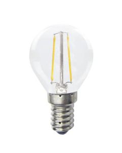 LED-lampa Klot E14 Klar 2W 200lm