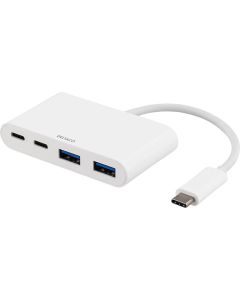 Hub DELTACO 2xUSB-C + 2xUSB