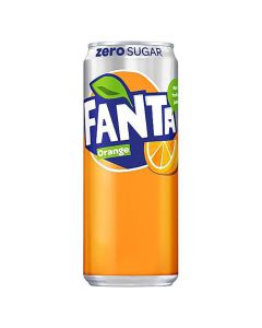 Dricka FANTA ZERO Orange Burk 33cl