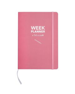 Kalender Week planner odaterad rosa - 1051