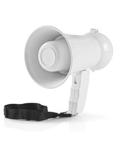 Megafon NEDIS 15W 100m räckvidd vit