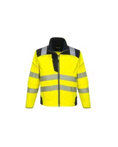 Varselsoftshell PW T402 Hi-Vi Kl 2/3 XS