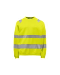 Sweatshirt varsel Projob 6106 gul kl3 L