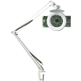 Förstoringslampa Unilux Zoom LED vit